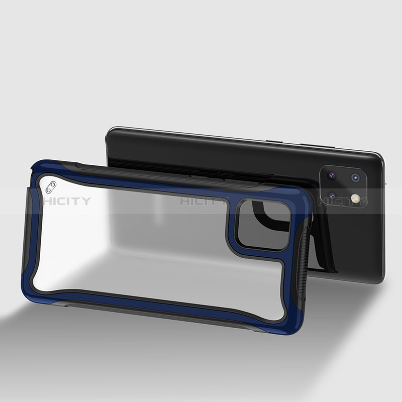 Carcasa Bumper Funda Silicona Transparente 360 Grados para Samsung Galaxy A81