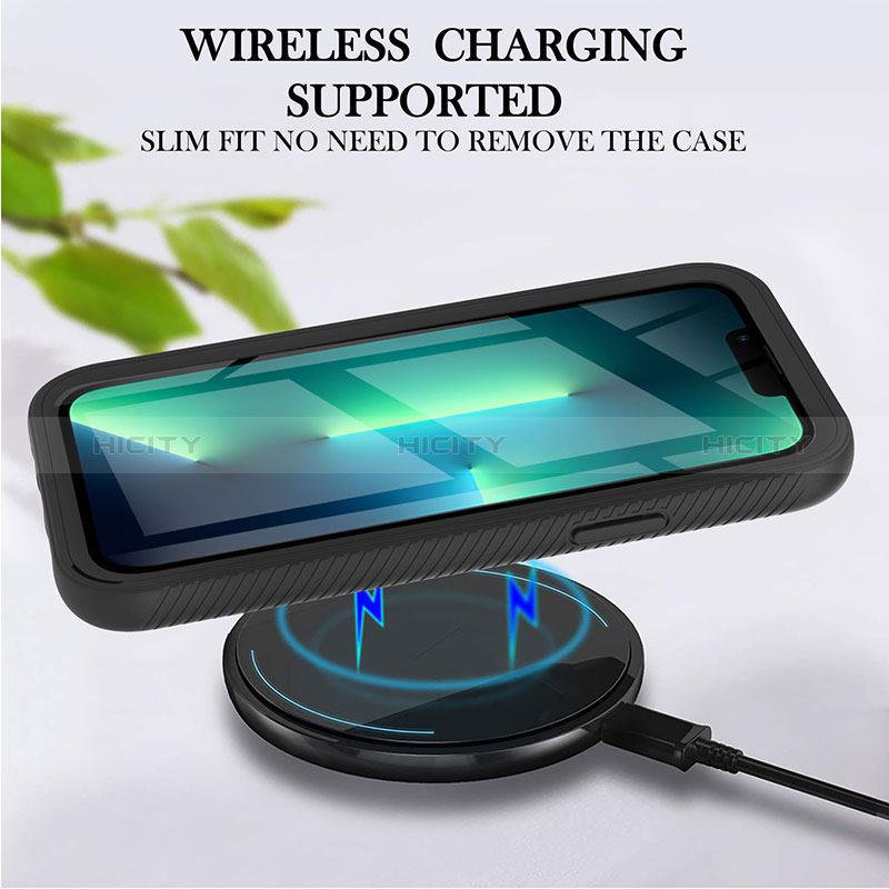 Carcasa Bumper Funda Silicona Transparente 360 Grados YB1 para Apple iPhone 15 Pro Max