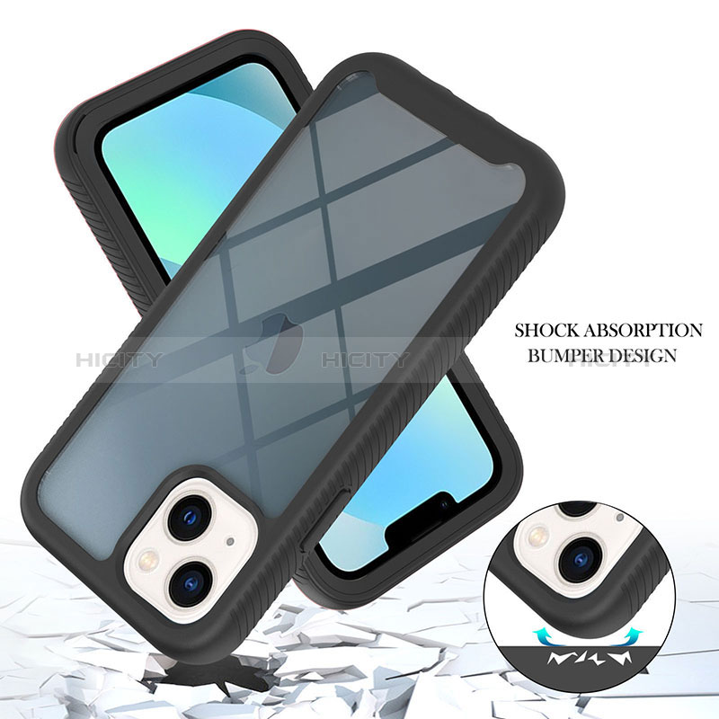 Carcasa Bumper Funda Silicona Transparente 360 Grados YB2 para Apple iPhone 14 Plus