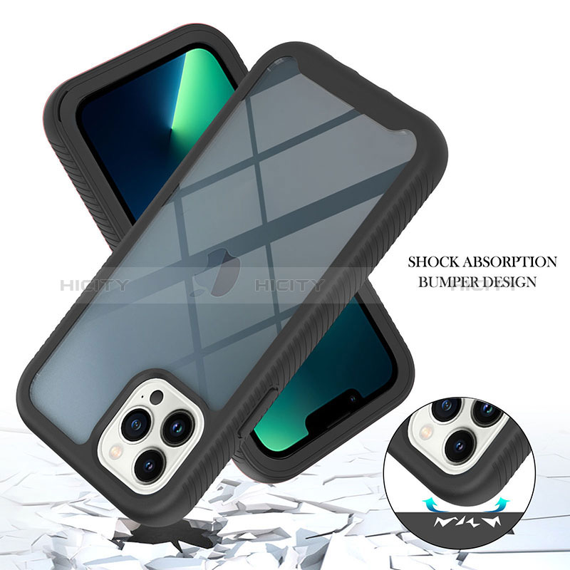 Carcasa Bumper Funda Silicona Transparente 360 Grados YB2 para Apple iPhone 14 Pro