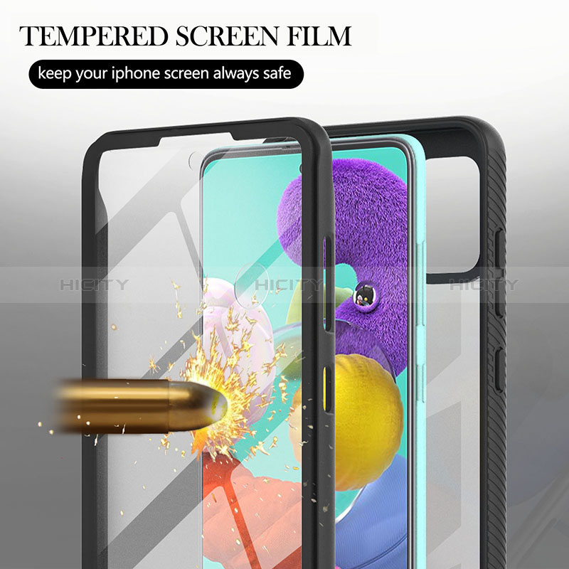 Carcasa Bumper Funda Silicona Transparente 360 Grados YB2 para Samsung Galaxy M40S