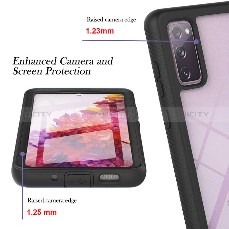 Carcasa Bumper Funda Silicona Transparente 360 Grados YB2 para Samsung Galaxy S20 FE (2022) 5G