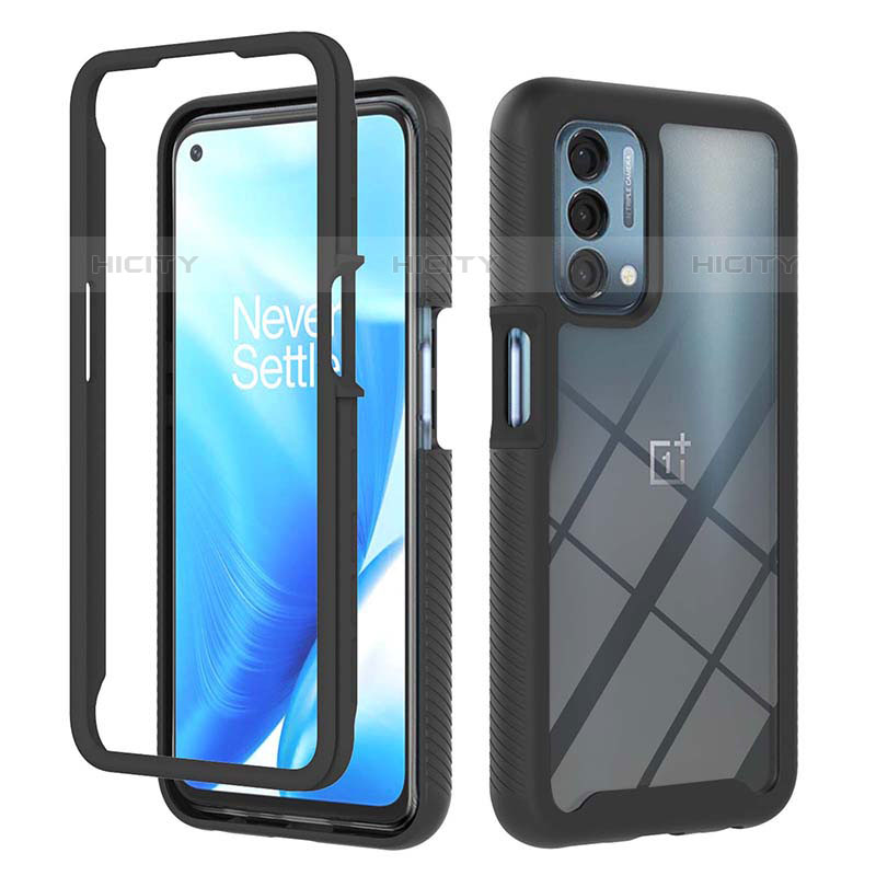 Carcasa Bumper Funda Silicona Transparente 360 Grados ZJ1 para OnePlus Nord N200 5G