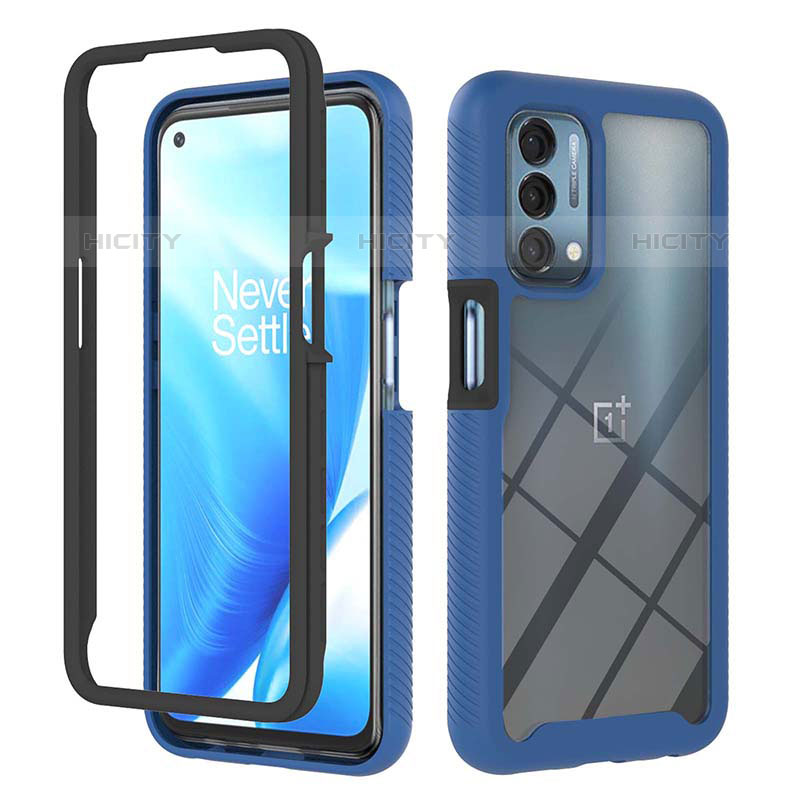 Carcasa Bumper Funda Silicona Transparente 360 Grados ZJ1 para OnePlus Nord N200 5G