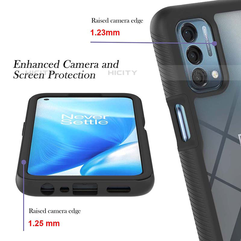 Carcasa Bumper Funda Silicona Transparente 360 Grados ZJ1 para OnePlus Nord N200 5G