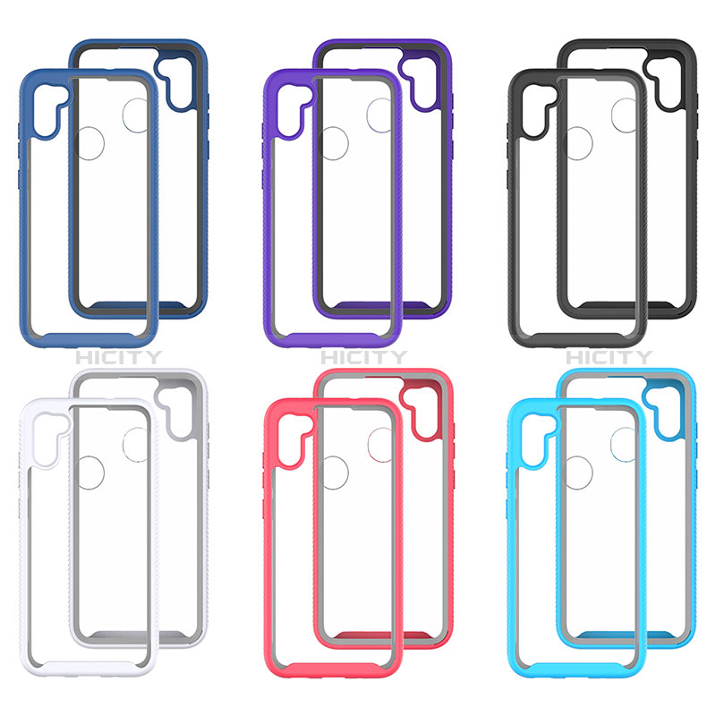 Carcasa Bumper Funda Silicona Transparente 360 Grados ZJ1 para Samsung Galaxy A11