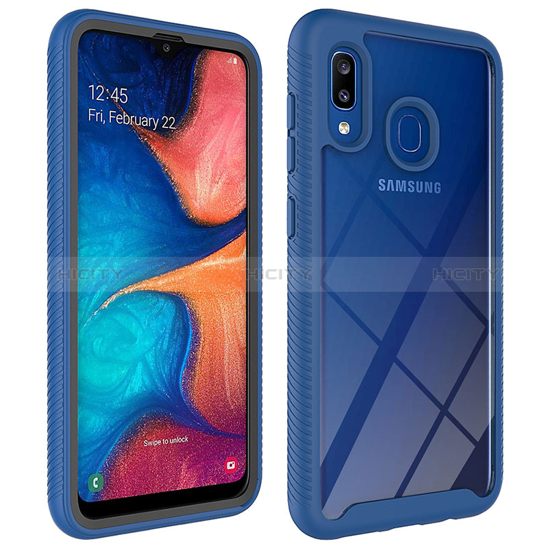 Carcasa Bumper Funda Silicona Transparente 360 Grados ZJ1 para Samsung Galaxy A30