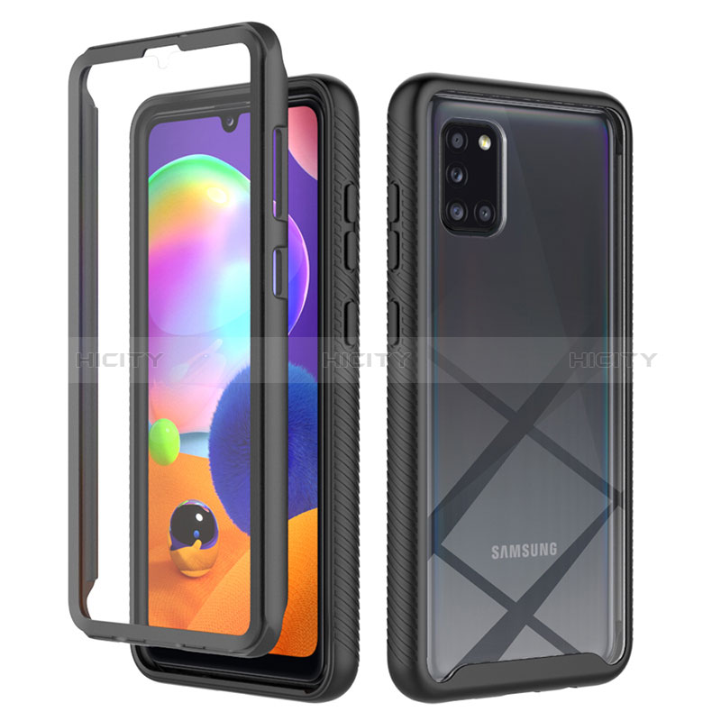 Carcasa Bumper Funda Silicona Transparente 360 Grados ZJ1 para Samsung Galaxy A31