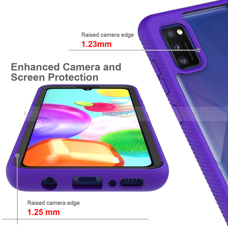 Carcasa Bumper Funda Silicona Transparente 360 Grados ZJ1 para Samsung Galaxy A41