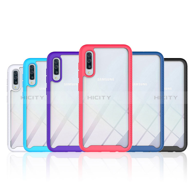 Carcasa Bumper Funda Silicona Transparente 360 Grados ZJ1 para Samsung Galaxy A50S