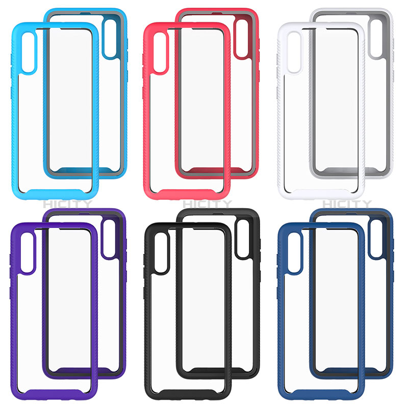 Carcasa Bumper Funda Silicona Transparente 360 Grados ZJ1 para Samsung Galaxy A70