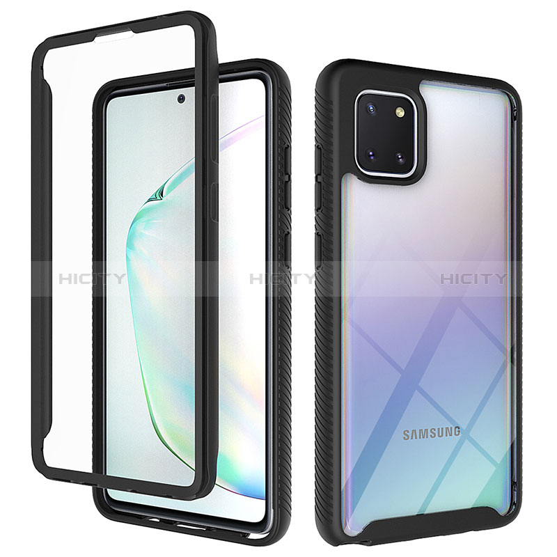 Carcasa Bumper Funda Silicona Transparente 360 Grados ZJ1 para Samsung Galaxy A81