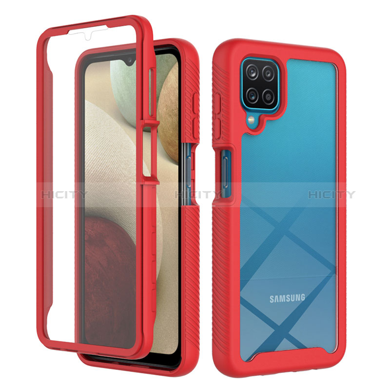 Carcasa Bumper Funda Silicona Transparente 360 Grados ZJ1 para Samsung Galaxy F12