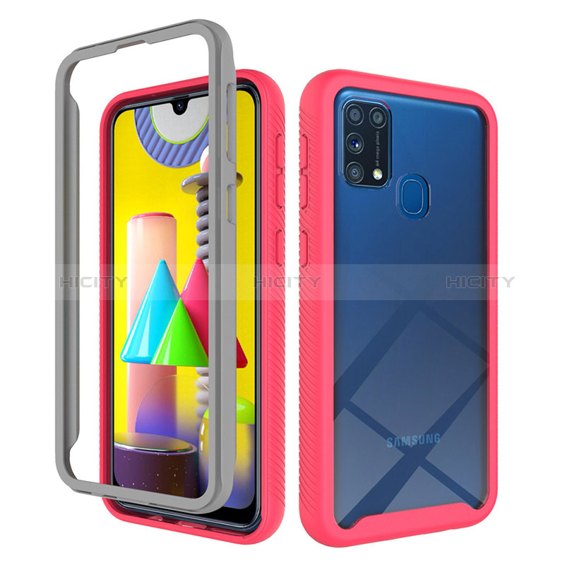 Carcasa Bumper Funda Silicona Transparente 360 Grados ZJ1 para Samsung Galaxy M31