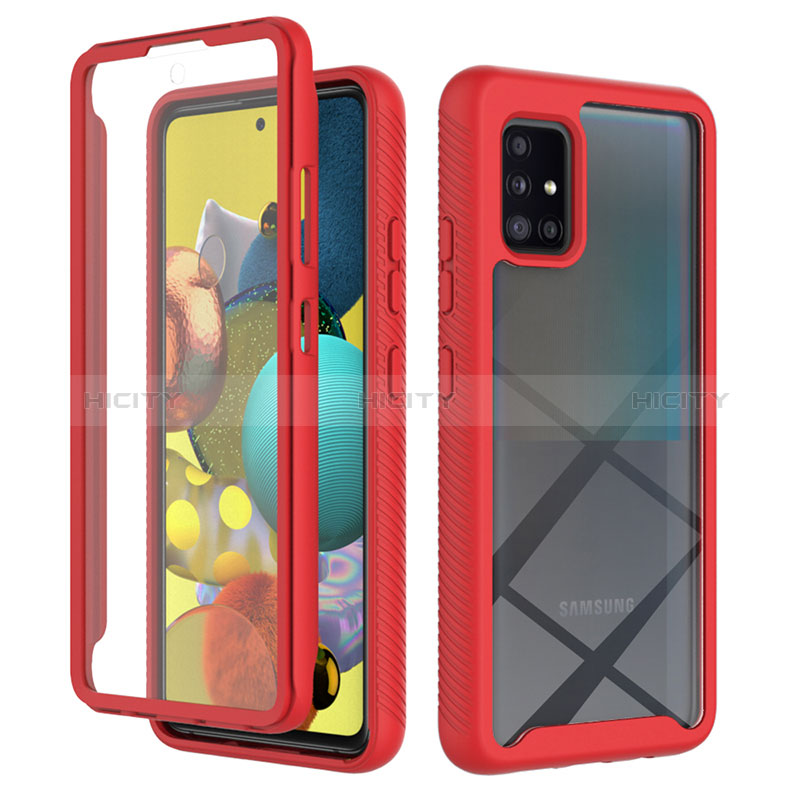 Carcasa Bumper Funda Silicona Transparente 360 Grados ZJ1 para Samsung Galaxy M40S