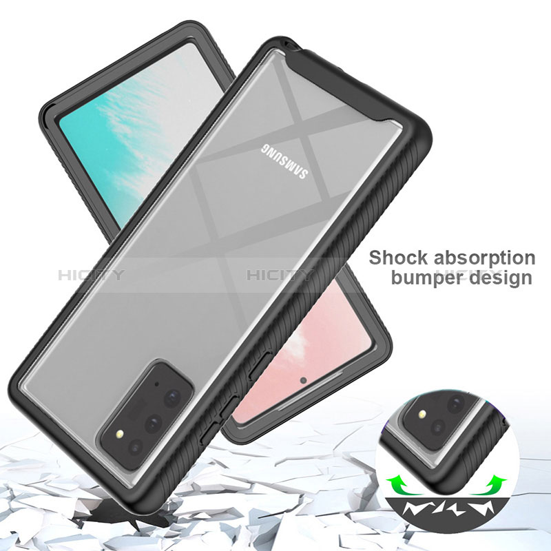 Carcasa Bumper Funda Silicona Transparente 360 Grados ZJ1 para Samsung Galaxy Note 20 5G