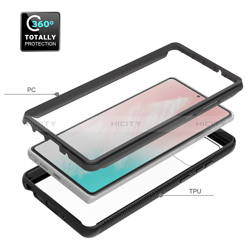 Carcasa Bumper Funda Silicona Transparente 360 Grados ZJ1 para Samsung Galaxy Note 20 5G