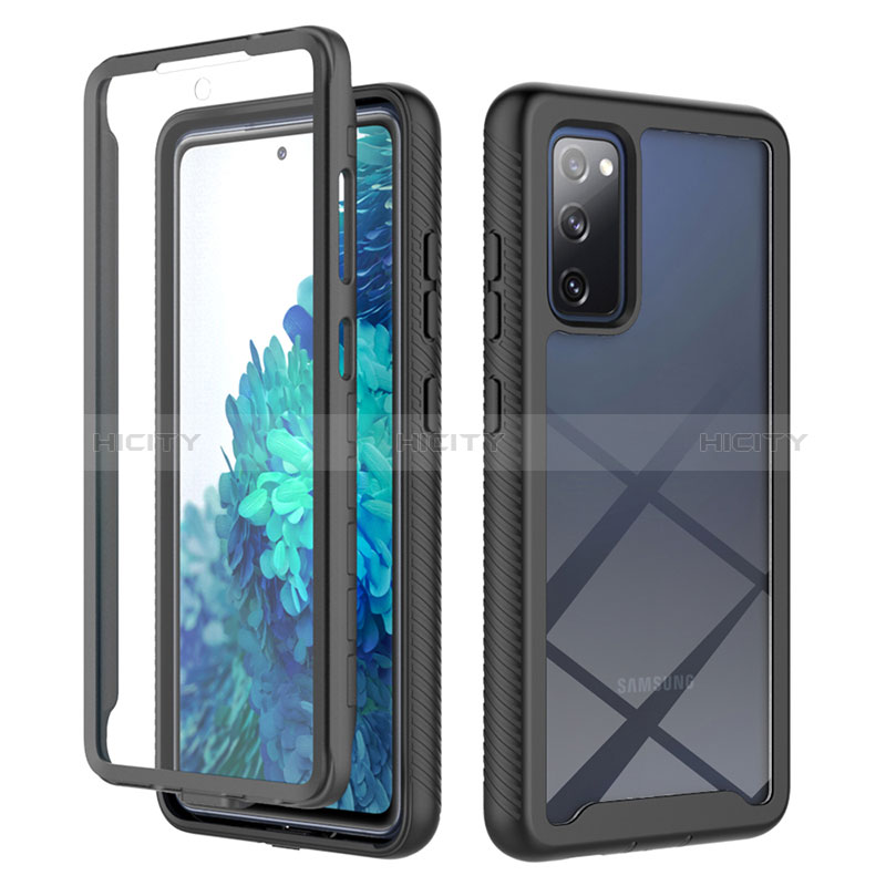 Carcasa Bumper Funda Silicona Transparente 360 Grados ZJ1 para Samsung Galaxy S20 Lite 5G