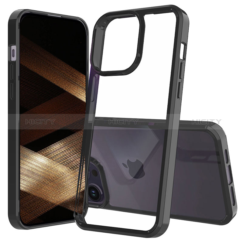 Carcasa Bumper Funda Silicona Transparente 360 Grados ZJ2 para Apple iPhone 14 Pro