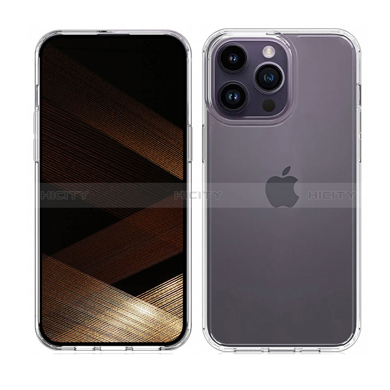 Carcasa Bumper Funda Silicona Transparente 360 Grados ZJ2 para Apple iPhone 14 Pro Max