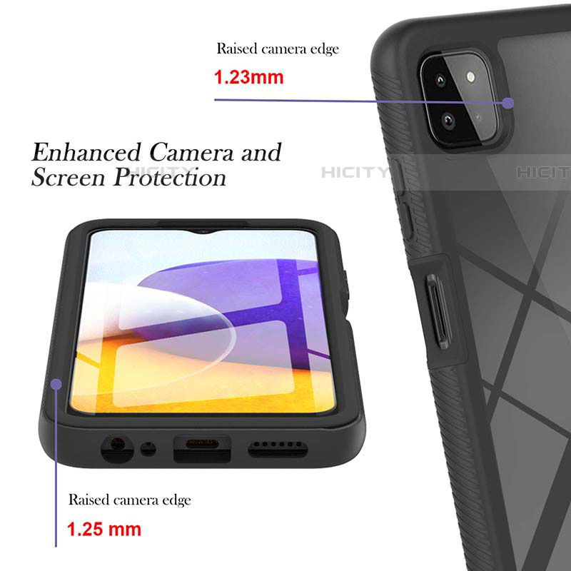 Carcasa Bumper Funda Silicona Transparente 360 Grados ZJ2 para Samsung Galaxy F42 5G
