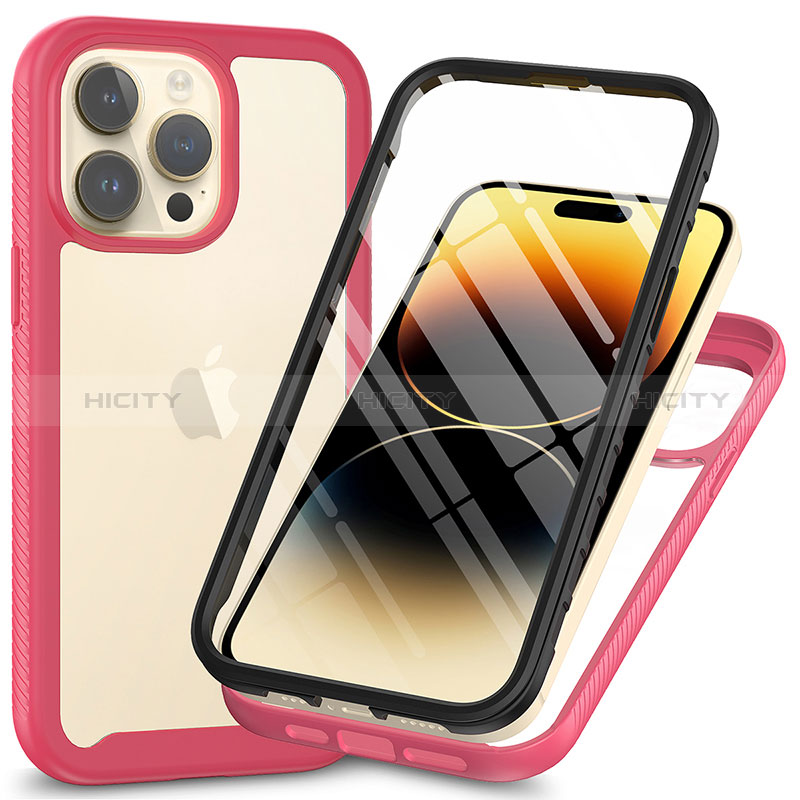 Carcasa Bumper Funda Silicona Transparente 360 Grados ZJ3 para Apple iPhone 13 Pro