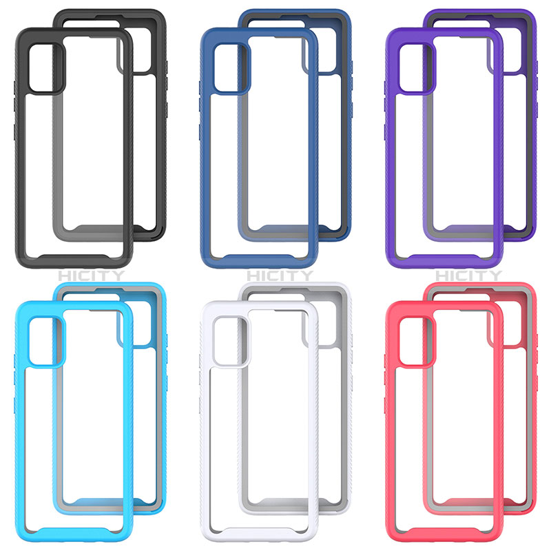 Carcasa Bumper Funda Silicona Transparente 360 Grados ZJ3 para Samsung Galaxy M40S