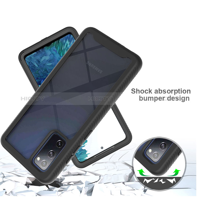 Carcasa Bumper Funda Silicona Transparente 360 Grados ZJ3 para Samsung Galaxy S20 FE 5G