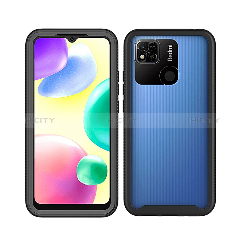 Carcasa Bumper Funda Silicona Transparente 360 Grados ZJ3 para Xiaomi Redmi 9 India