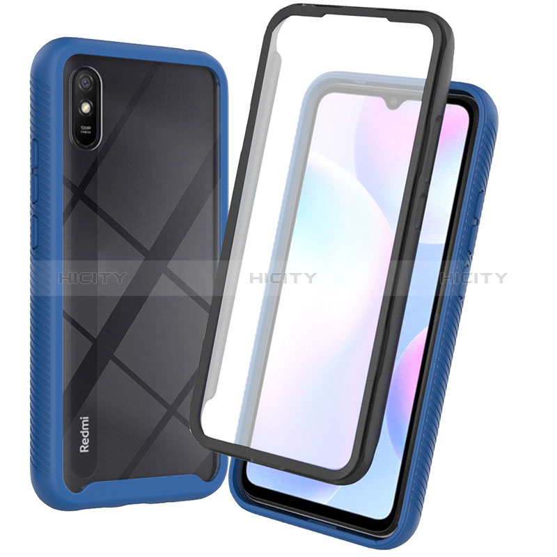 Carcasa Bumper Funda Silicona Transparente 360 Grados ZJ3 para Xiaomi Redmi 9AT