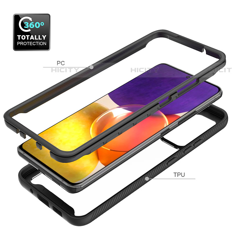Carcasa Bumper Funda Silicona Transparente 360 Grados ZJ4 para Samsung Galaxy A05s