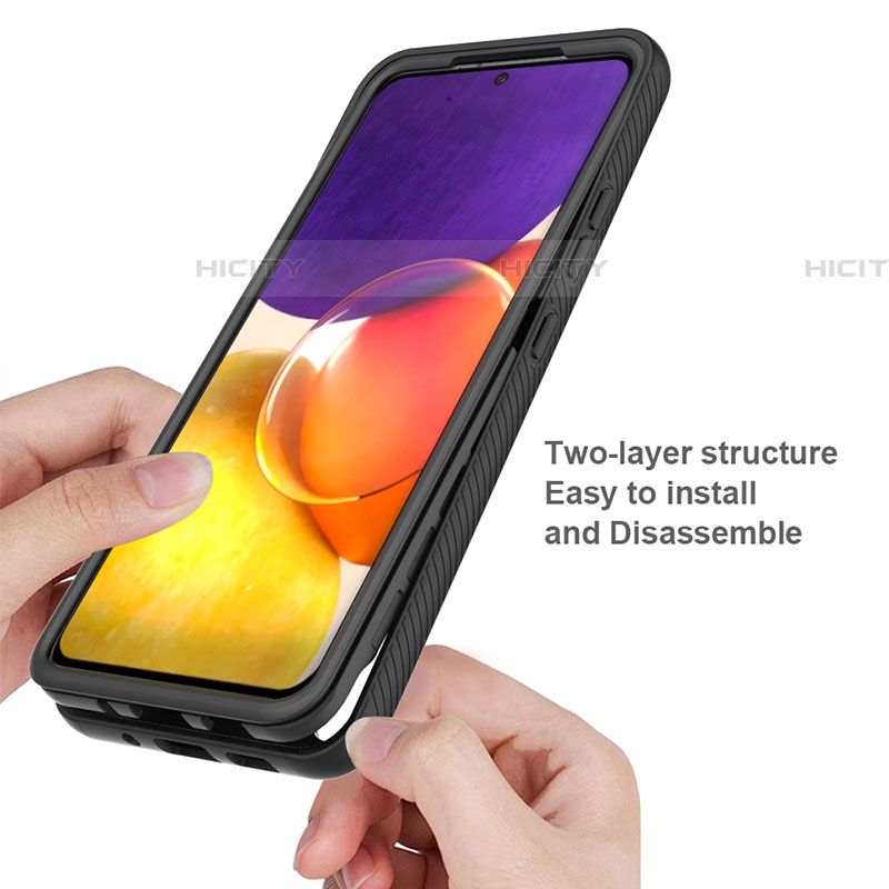 Carcasa Bumper Funda Silicona Transparente 360 Grados ZJ4 para Samsung Galaxy A25 5G