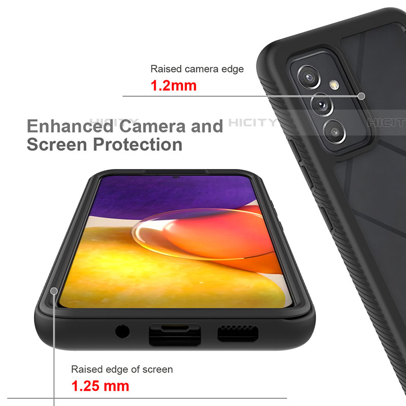 Carcasa Bumper Funda Silicona Transparente 360 Grados ZJ4 para Samsung Galaxy A25 5G