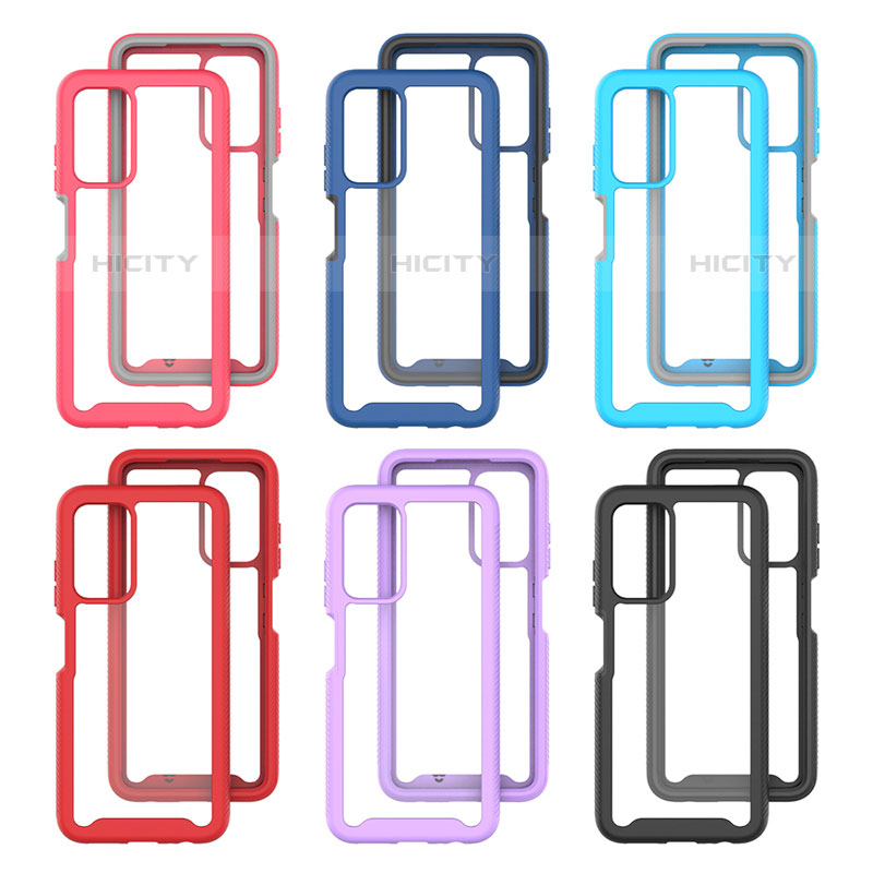 Carcasa Bumper Funda Silicona Transparente 360 Grados ZJ4 para Samsung Galaxy M02s