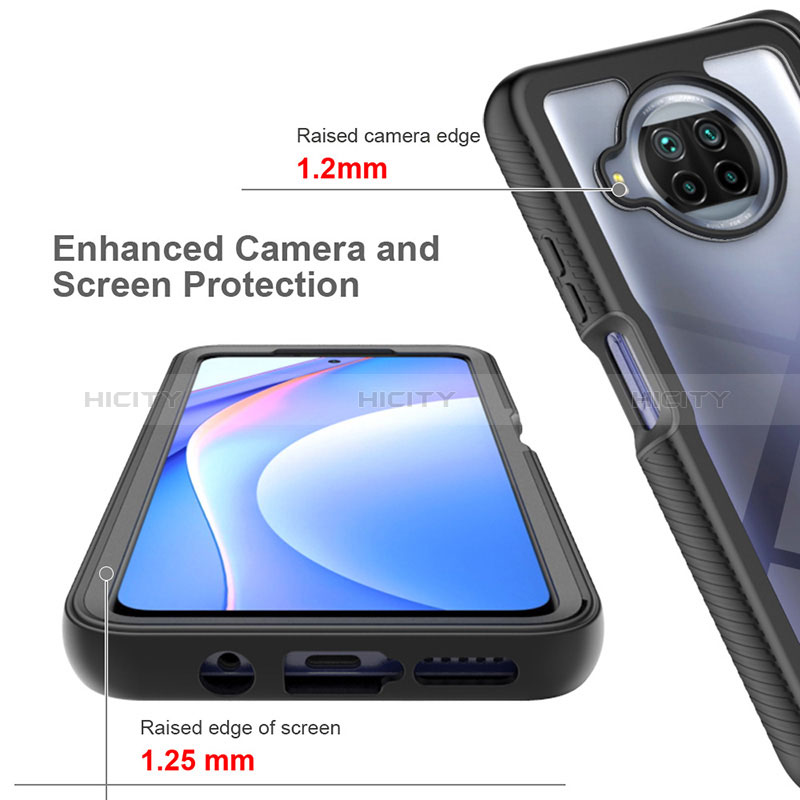 Carcasa Bumper Funda Silicona Transparente 360 Grados ZJ4 para Xiaomi Mi 10T Lite 5G