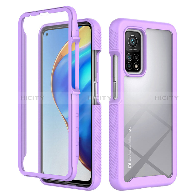 Carcasa Bumper Funda Silicona Transparente 360 Grados ZJ4 para Xiaomi Mi 10T Pro 5G