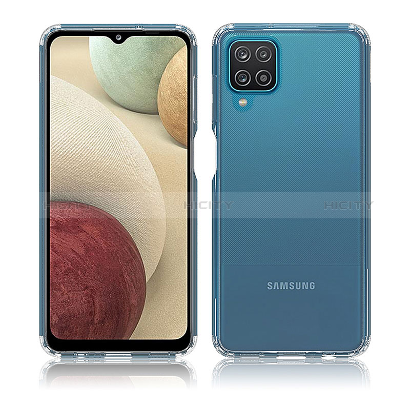 Carcasa Bumper Funda Silicona Transparente 360 Grados ZJ5 para Samsung Galaxy A12 5G