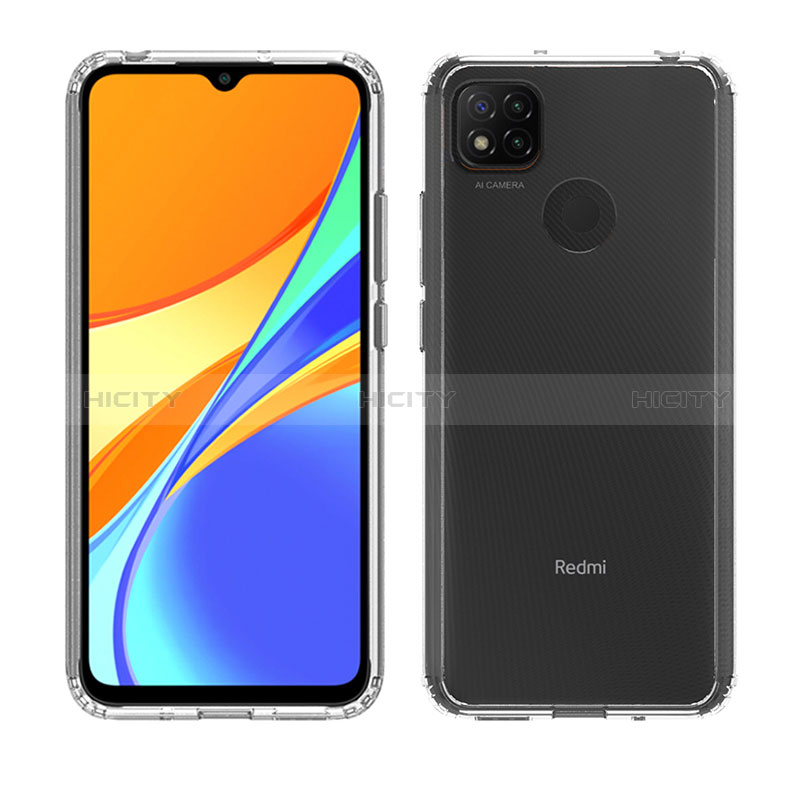 Carcasa Bumper Funda Silicona Transparente 360 Grados ZJ5 para Xiaomi Redmi 9 India