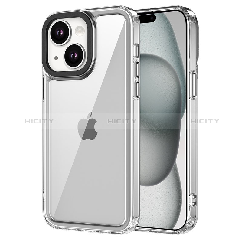 Carcasa Bumper Funda Silicona Transparente AC1 para Apple iPhone 14 Claro