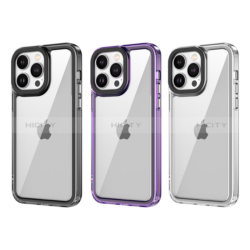 Carcasa Bumper Funda Silicona Transparente AC1 para Apple iPhone 14 Pro