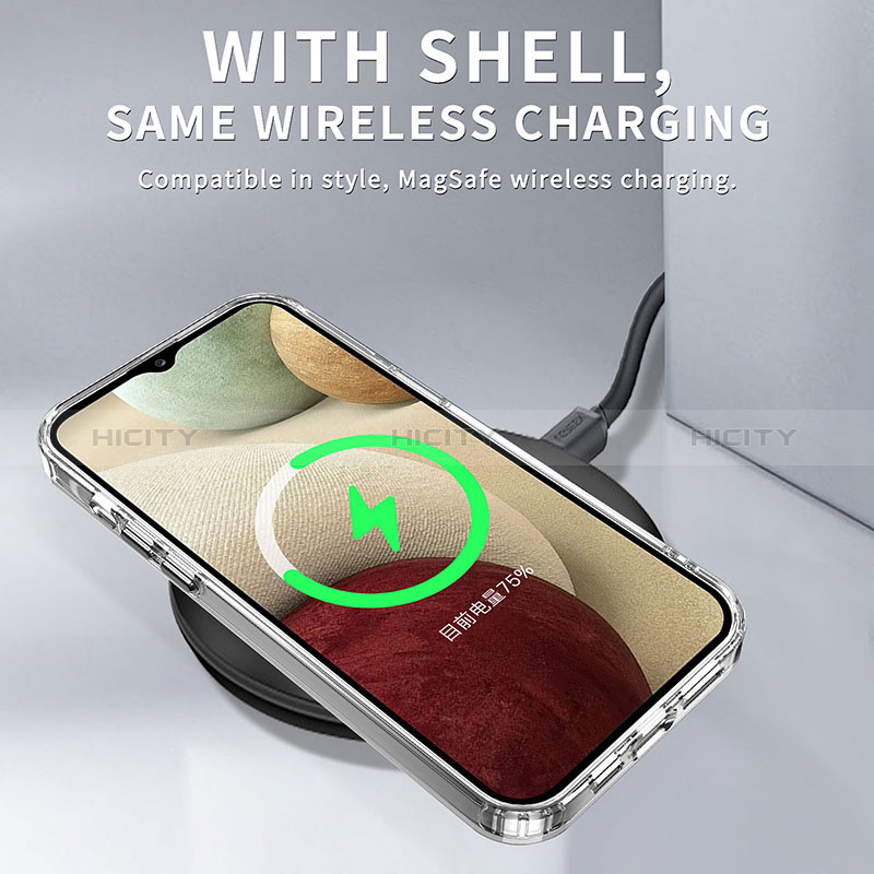 Carcasa Bumper Funda Silicona Transparente AC1 para Samsung Galaxy A12 Nacho