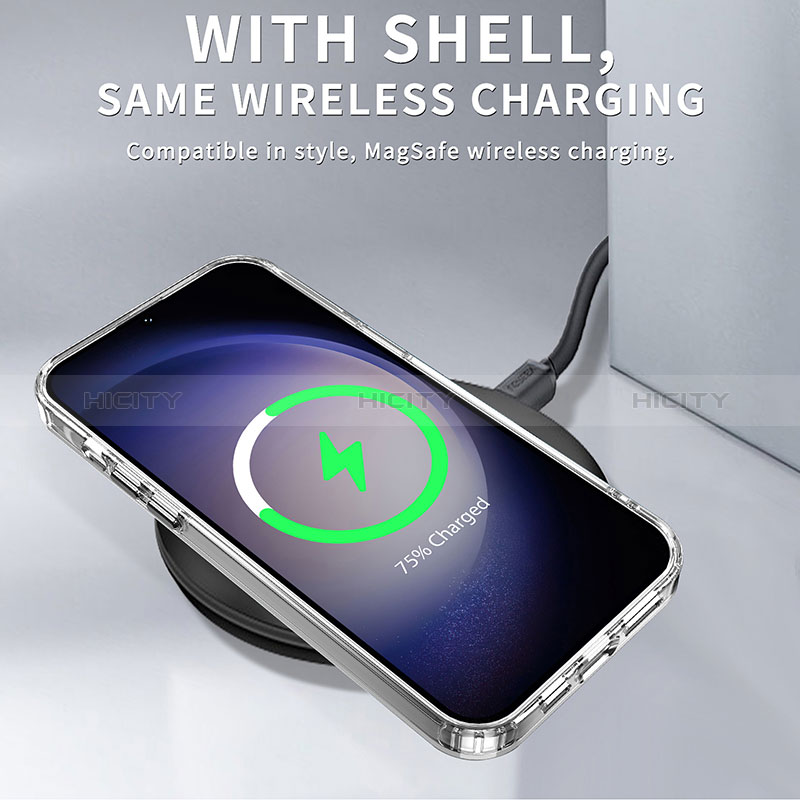 Carcasa Bumper Funda Silicona Transparente AC1 para Samsung Galaxy S22 Plus 5G