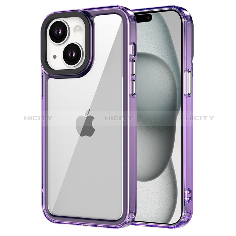 Carcasa Bumper Funda Silicona Transparente AC2 para Apple iPhone 13