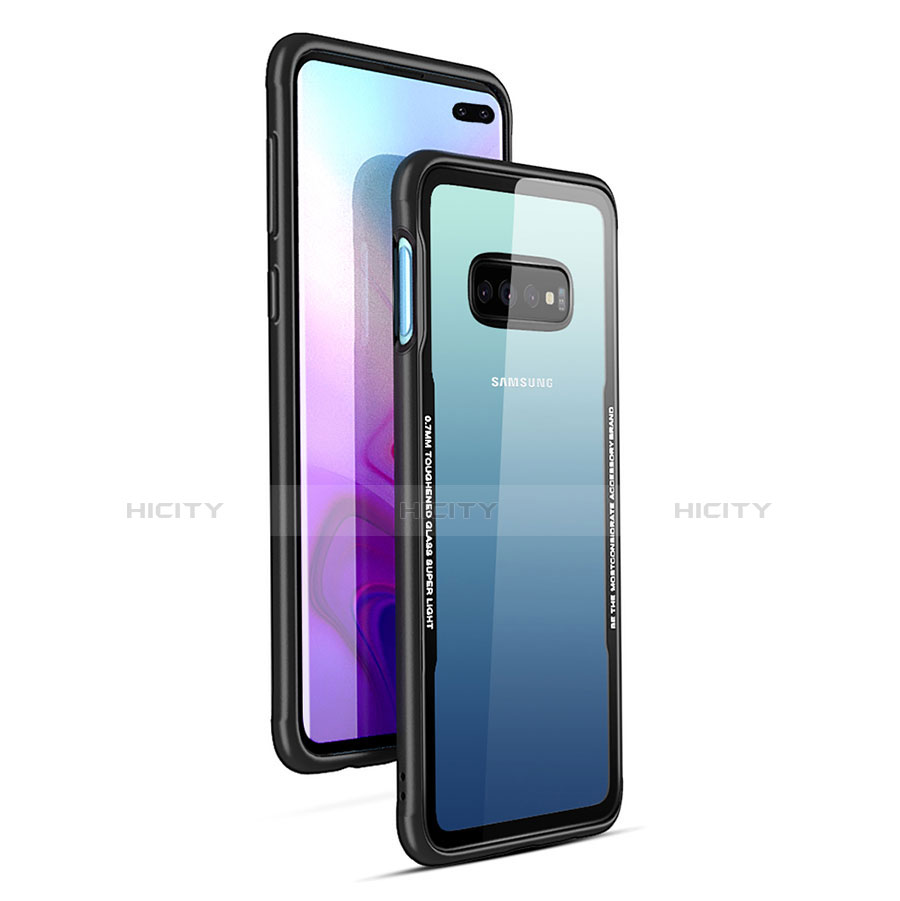 Carcasa Bumper Funda Silicona Transparente Espejo A01 para Samsung Galaxy S10 Plus