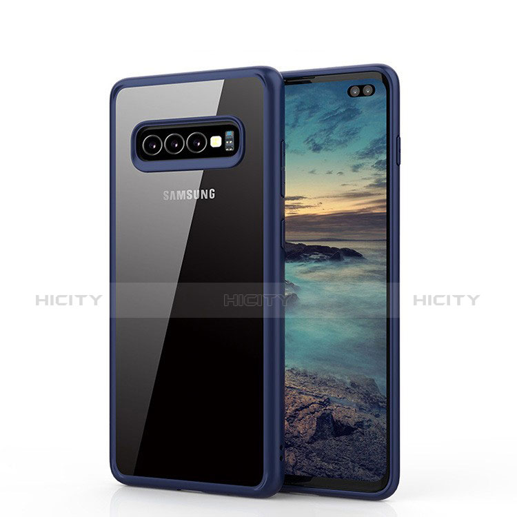 Carcasa Bumper Funda Silicona Transparente Espejo A02 para Samsung Galaxy S10 Plus