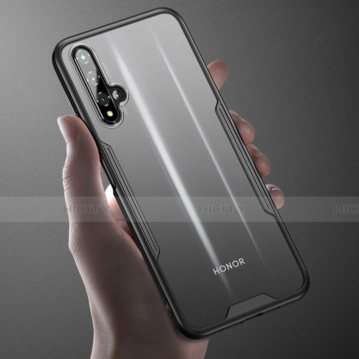 Carcasa Bumper Funda Silicona Transparente Espejo H01 para Huawei Honor 20