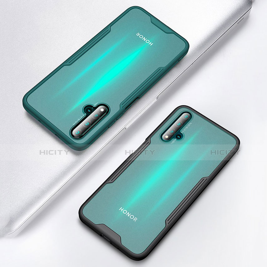 Carcasa Bumper Funda Silicona Transparente Espejo H01 para Huawei Honor 20