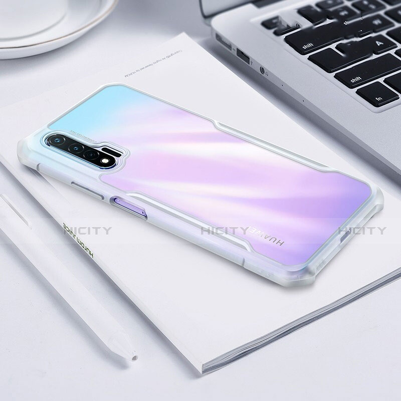 Carcasa Bumper Funda Silicona Transparente Espejo H01 para Huawei Nova 6 5G