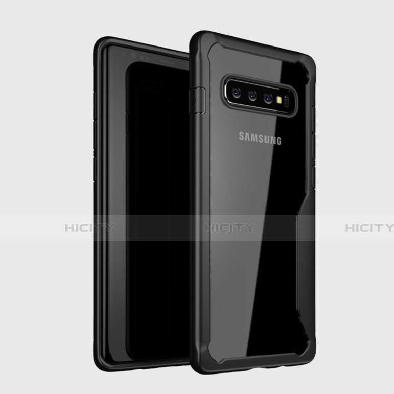 Carcasa Bumper Funda Silicona Transparente Espejo H01 para Samsung Galaxy S10