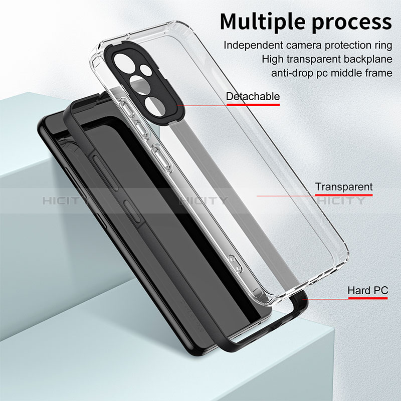 Carcasa Bumper Funda Silicona Transparente Espejo H01P para Samsung Galaxy S21 FE 5G